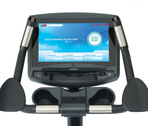 Велотренажер Circle Fitness B8 E Plus черный фото 3