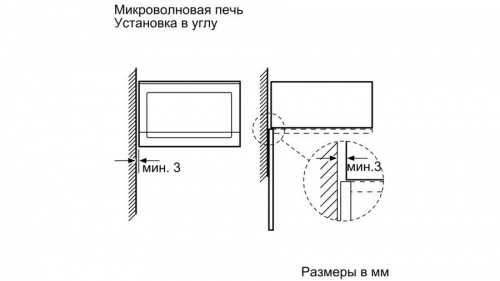 Встраиваемая микроволновая печь Neff HLAWD53W0 фото 3