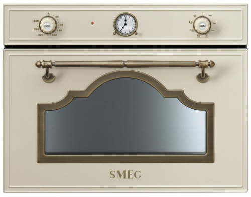 Встраиваемая микроволновая печь Smeg SF4750MPO фото 2