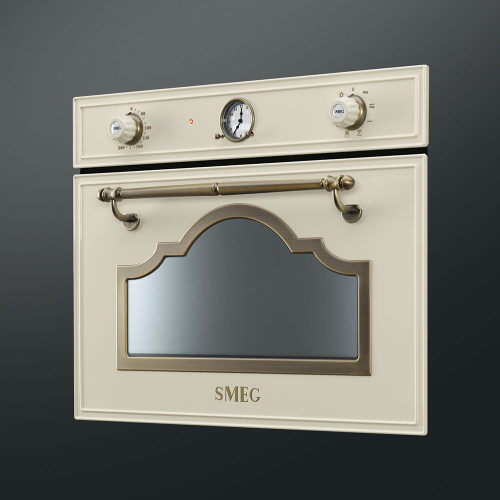 Встраиваемая микроволновая печь Smeg SF4750MPO фото 6