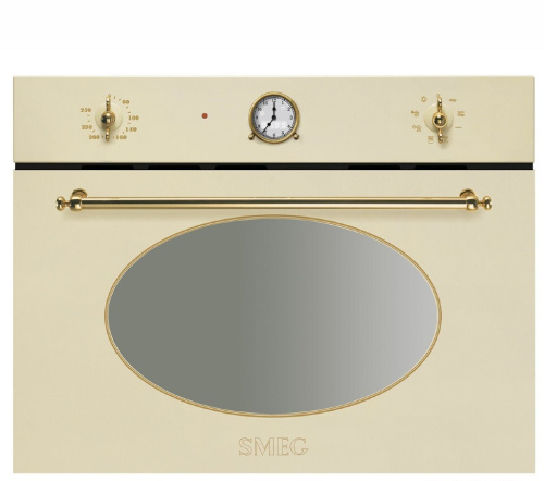 Встраиваемая микроволновая печь Smeg SF4800MP фото 2