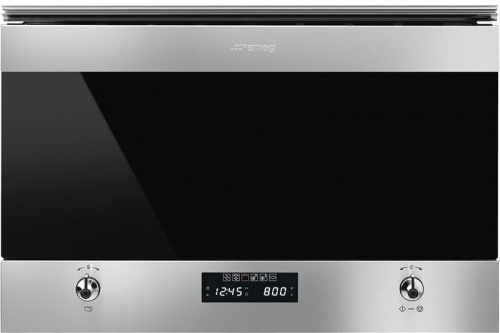 Встраиваемая микроволновая печь Smeg MP322X1 фото 2