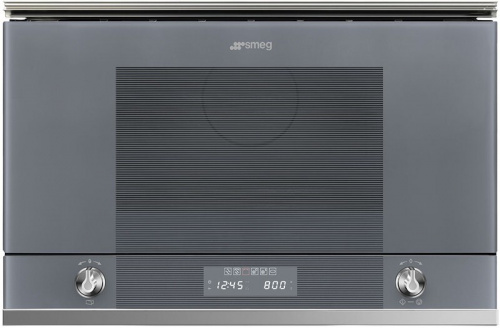Встраиваемая микроволновая печь Smeg MP122S1 фото 2