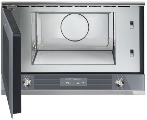 Встраиваемая микроволновая печь Smeg MP122S1 фото 4