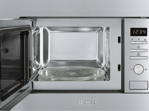Встраиваемая микроволновая печь Smeg FMI017X фото 4