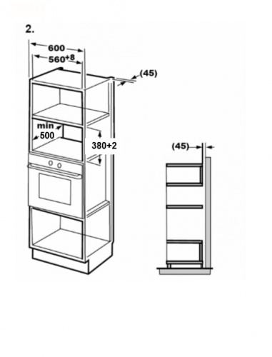 Встраиваемая микроволновая печь Midea AG820BJU-SS фото 3