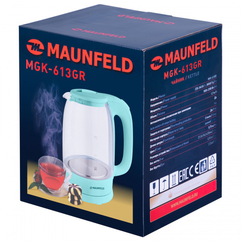 Чайник электрический Maunfeld MGK-613GR фото 14