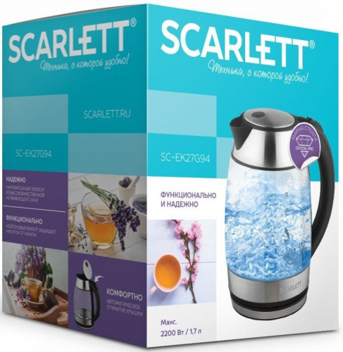 Чайник электрический Scarlett SC-EK27G94 фото 7