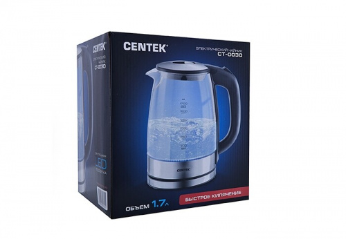 Чайник электрический Centek CT-0030 стекло фото 6