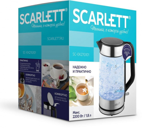 Чайник электрический Scarlett SC-EK27G101 фото 8