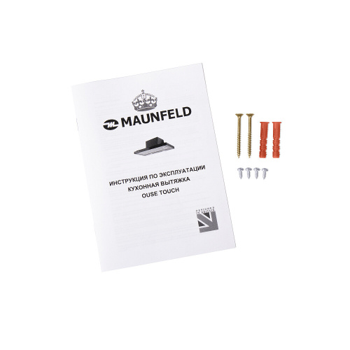 Встраиваемая вытяжка Maunfeld Ouse Touch 60 белый фото 16
