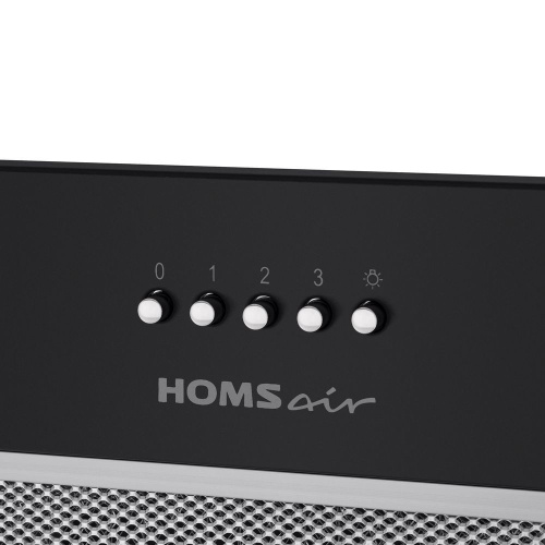 Встраиваемая вытяжка HOMSair Camelia Power 60 черный фото 8