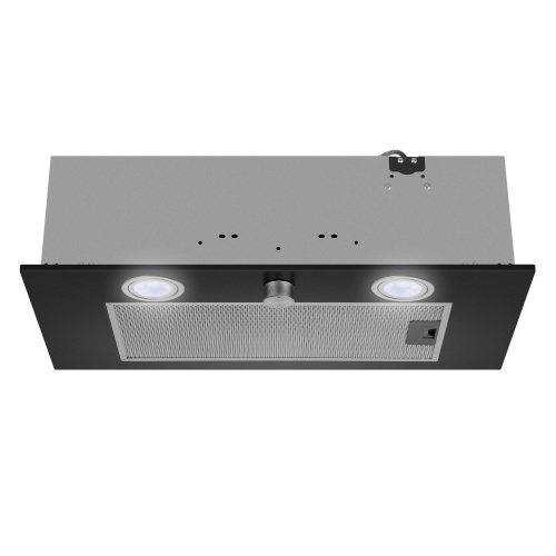 Встраиваемая вытяжка HOMSair Camelia Power 60RD черный фото 2