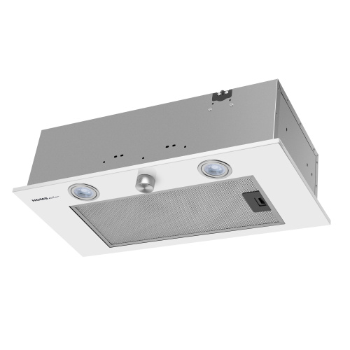 Встраиваемая вытяжка HOMSair Camelia Power 60RD белый фото 2