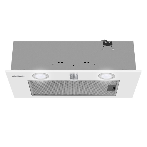 Встраиваемая вытяжка HOMSair Camelia Power 60RD белый фото 13