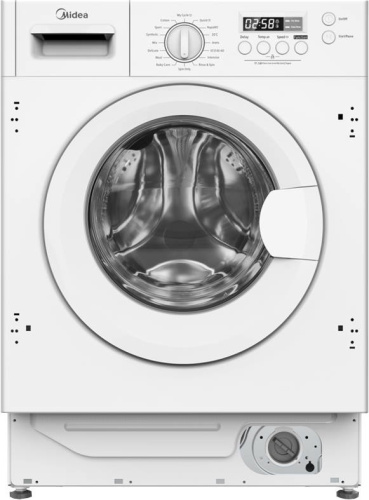 Встраиваемая стиральная машина Midea MFGLW80B/W фото 2