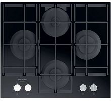 Встраиваемая газовая варочная панель Hotpoint-Ariston HAGS 61F/BK
