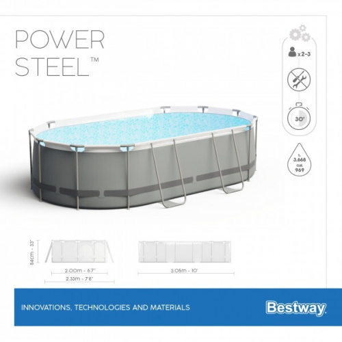 Каркасный бассейн Bestway 5614A фото 9