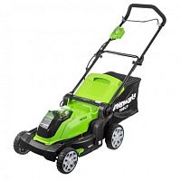 Газонокосилка аккумуляторная GreenWorks G40LM41 АКБ G-MAX 40V (АКБ40V 4Ач;ЗУ40V)