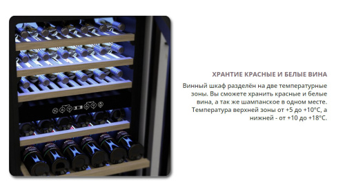 Винный шкаф Meyvel MV42-KBB2 фото 17