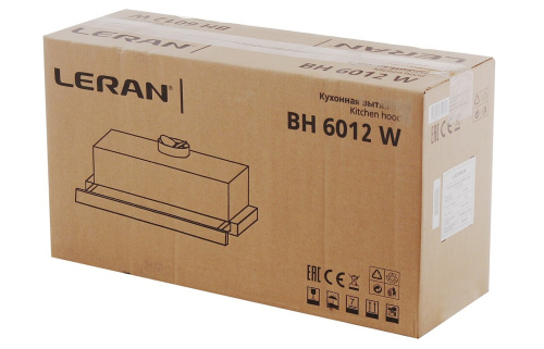 Встраиваемая вытяжка Leran BH 6012 W фото 8