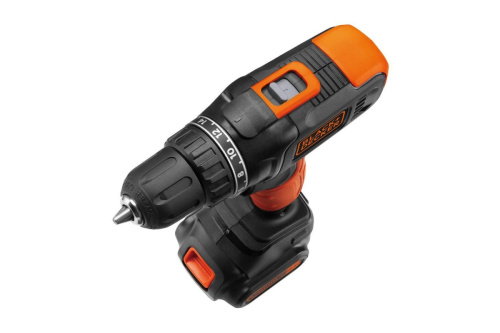 Аккумуляторный шуруповерт Black&Decker BCD7122CK фото 7