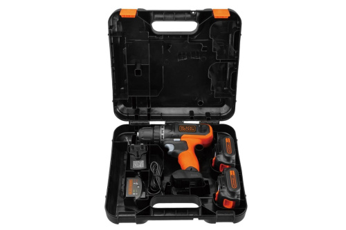 Аккумуляторный шуруповерт Black&Decker BCD7122CK фото 8