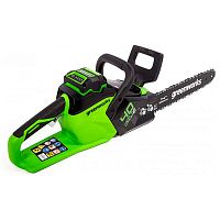 Цепная пила аккумуляторная GreenWorks 40В