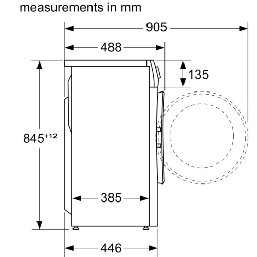 Стиральная машина Bosch WHA122W1BL фото 7