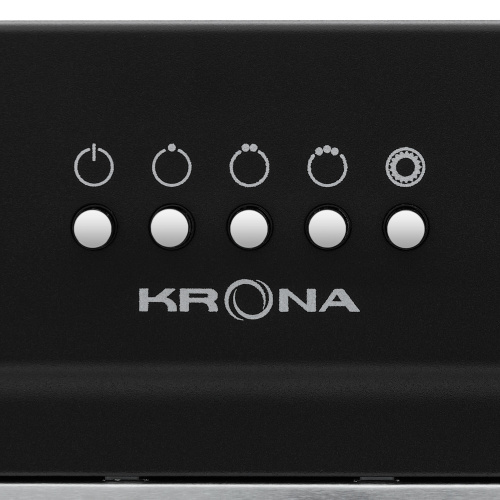 Встраиваемая вытяжка Krona Luisa 600 Black PB фото 5