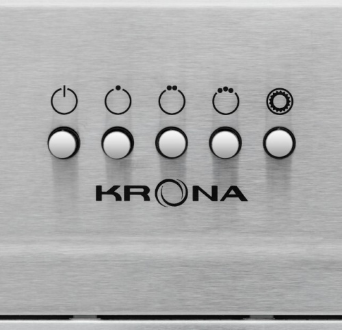 Встраиваемая вытяжка Krona Luisa 600 Inox PB фото 5
