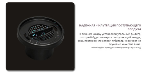 Винный шкаф Meyvel MV46-KBT2 фото 11