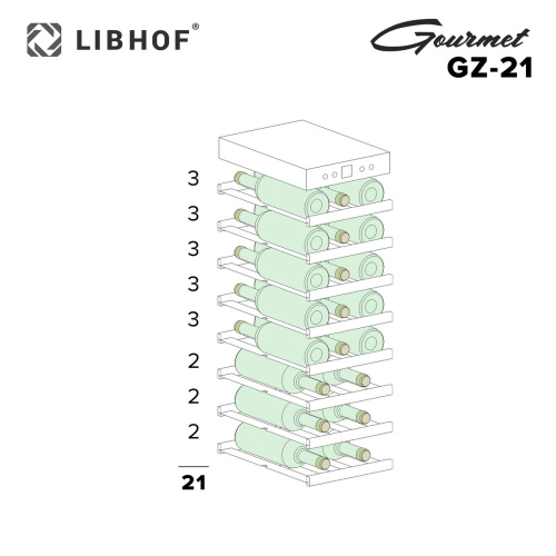 Винный шкаф Libhof GZ-21 фото 11