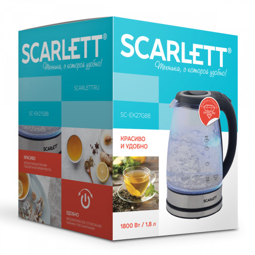 Чайник электрический Scarlett SC-EK27G88 фото 6