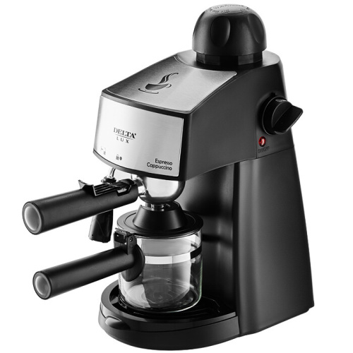 Кофеварка Delta LUX DL-8151К черная