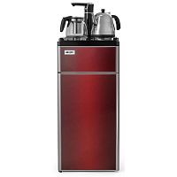 Кулер для воды Vatten L50RFAT tea bar бордовый