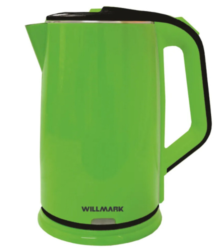 Чайник электрический Willmark WEK-2012PS салатовый фото 2