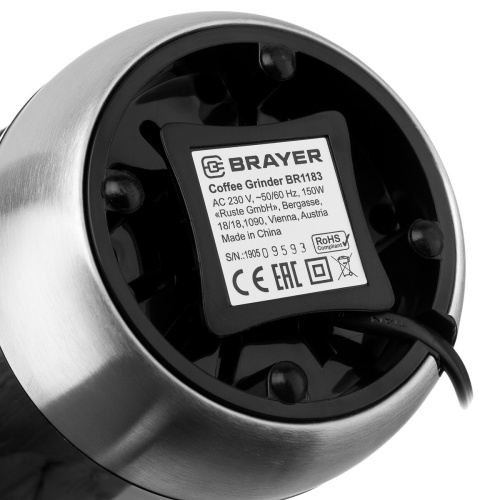 Кофемолка Brayer BR1183 фото 3