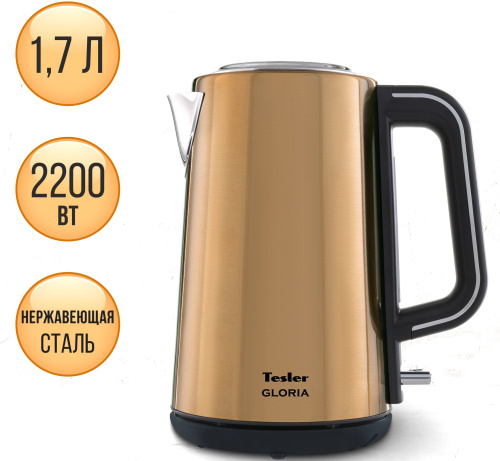 Чайник электрический Tesler KT-1710 bronze фото 7