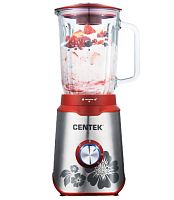Блендер стационарный Centek CT-1327 стальной/красный
