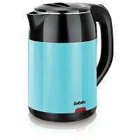 Чайник электрический BBK EK1709P черный/бирюзовый