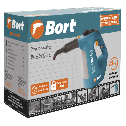 Пароочиститель Bort BDR-1500-RR фото 3