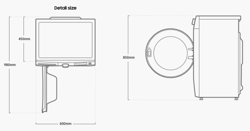 Стиральная машина Samsung WW70AAS26AX фото 18