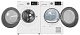 Комплект стиральной и сушильной машины Maunfeld MFWM148WH + MFDM168WH + WM-SK