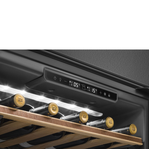 Встраиваемый винный шкаф Smeg CVI129G фото 3