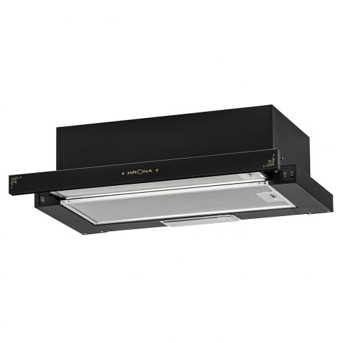 Встраиваемая вытяжка Krona Kamilla Retro 600 black фото 2