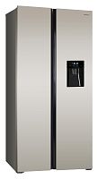 Холодильник Nordfrost RFS 484D NFH inverter шампань