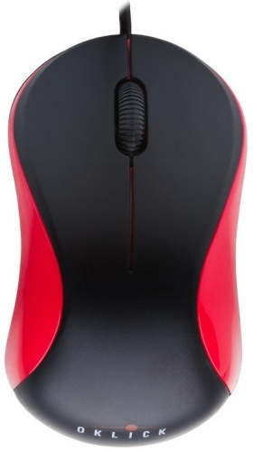 Мышь Oklick 115S Black/Red
