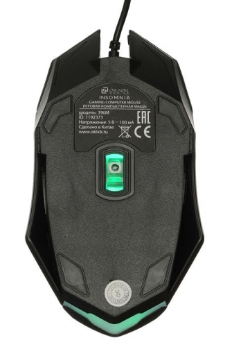 Мышь Oklick 396M INSOMNIA USB черный фото 8