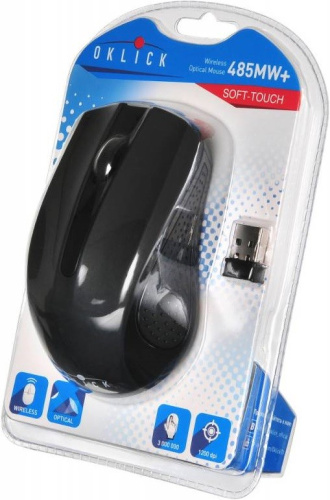 Мышь Oklick 485MW Black фото 6